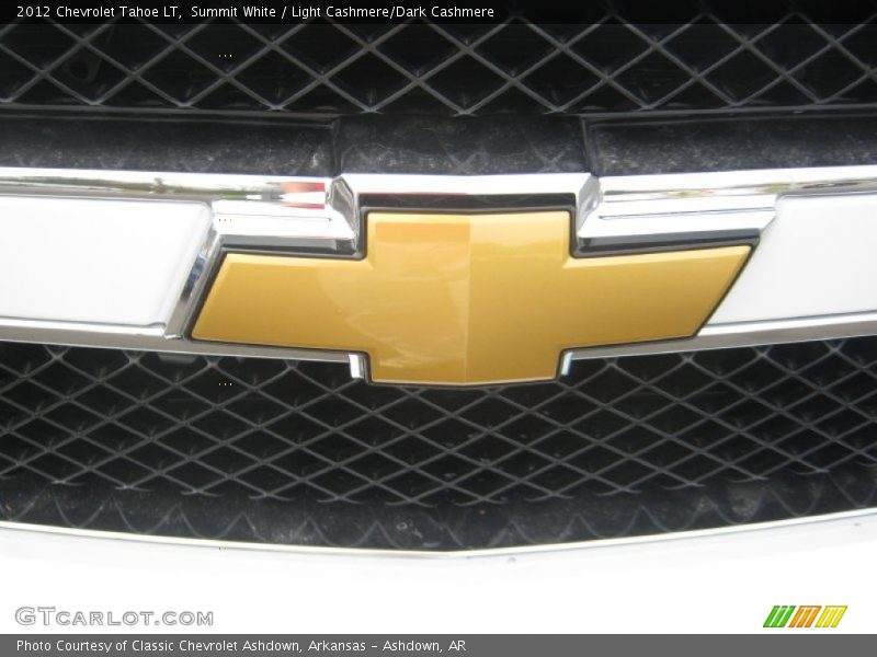 Summit White / Light Cashmere/Dark Cashmere 2012 Chevrolet Tahoe LT