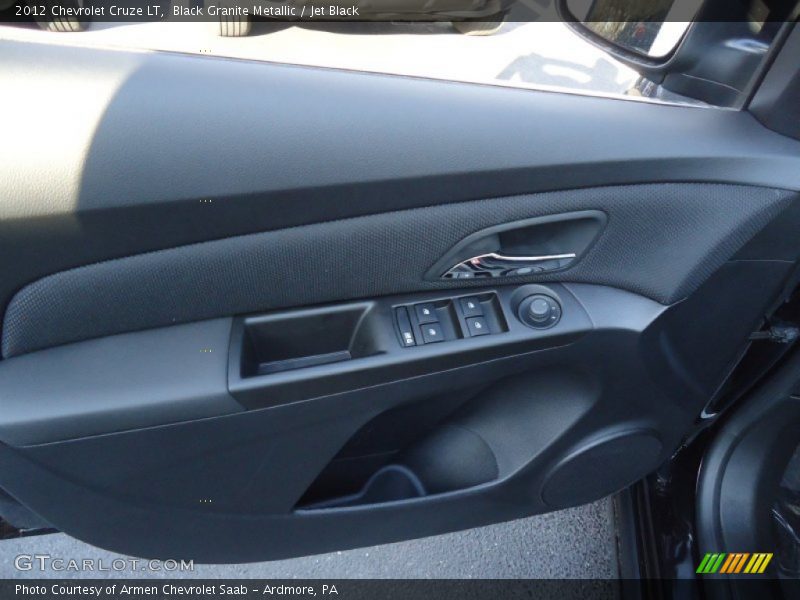 Black Granite Metallic / Jet Black 2012 Chevrolet Cruze LT