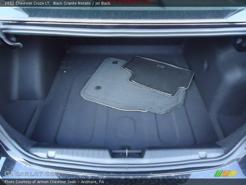 Black Granite Metallic / Jet Black 2012 Chevrolet Cruze LT