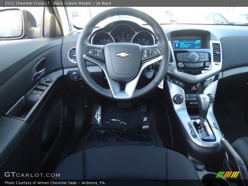 Black Granite Metallic / Jet Black 2012 Chevrolet Cruze LT