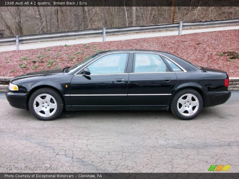 Brillant Black / Ecru 1998 Audi A8 4.2 quattro