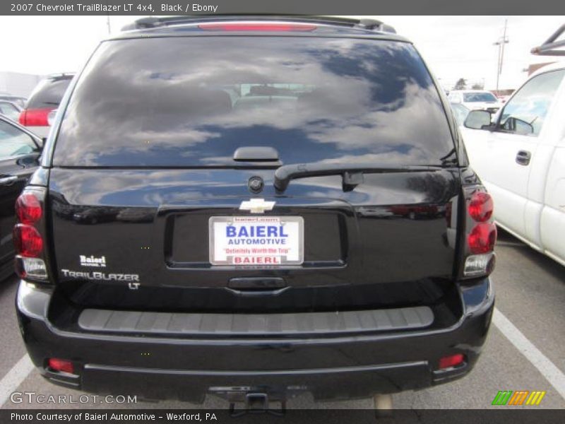 Black / Ebony 2007 Chevrolet TrailBlazer LT 4x4