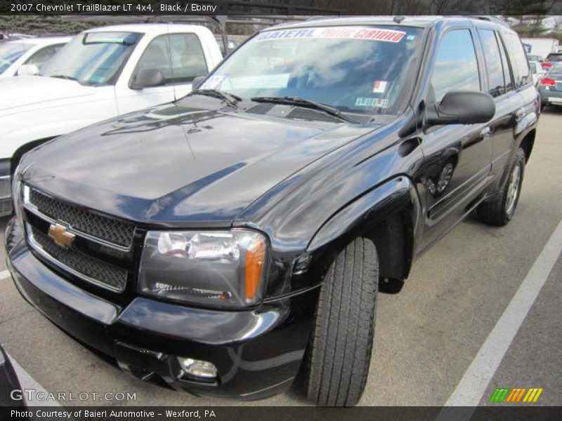 Black / Ebony 2007 Chevrolet TrailBlazer LT 4x4