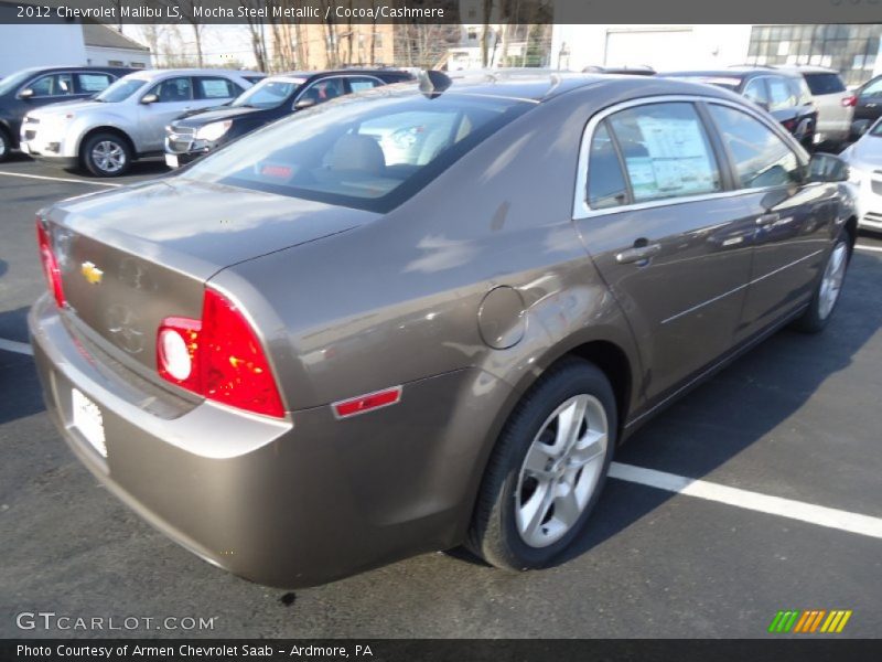 Mocha Steel Metallic / Cocoa/Cashmere 2012 Chevrolet Malibu LS
