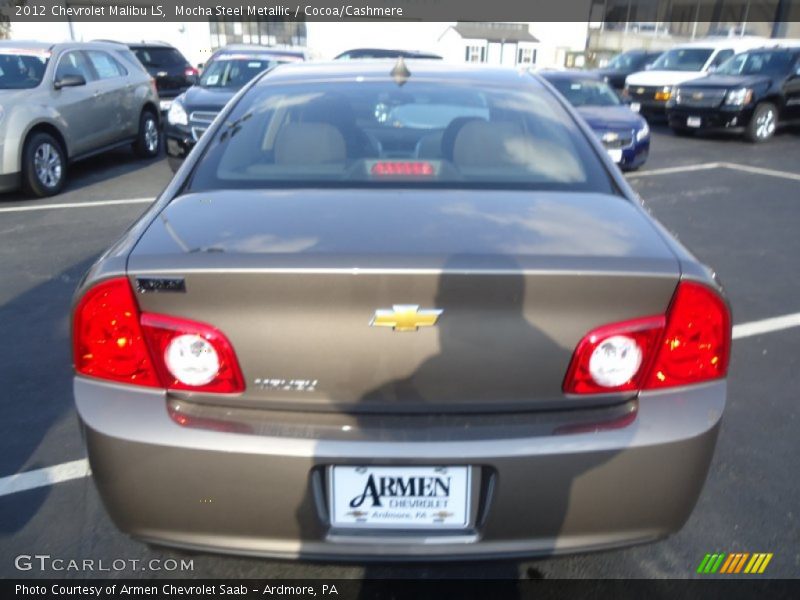 Mocha Steel Metallic / Cocoa/Cashmere 2012 Chevrolet Malibu LS