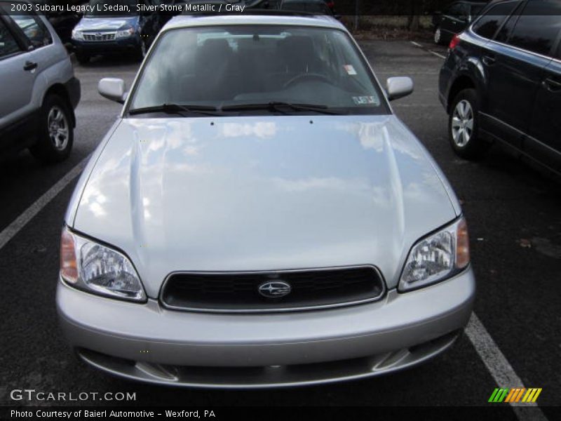 Silver Stone Metallic / Gray 2003 Subaru Legacy L Sedan