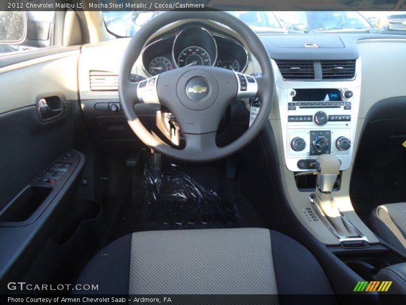 Mocha Steel Metallic / Cocoa/Cashmere 2012 Chevrolet Malibu LS