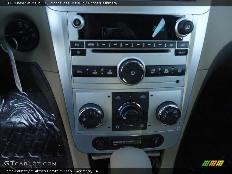 Mocha Steel Metallic / Cocoa/Cashmere 2012 Chevrolet Malibu LS