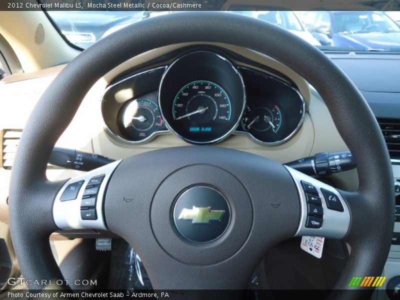 Mocha Steel Metallic / Cocoa/Cashmere 2012 Chevrolet Malibu LS