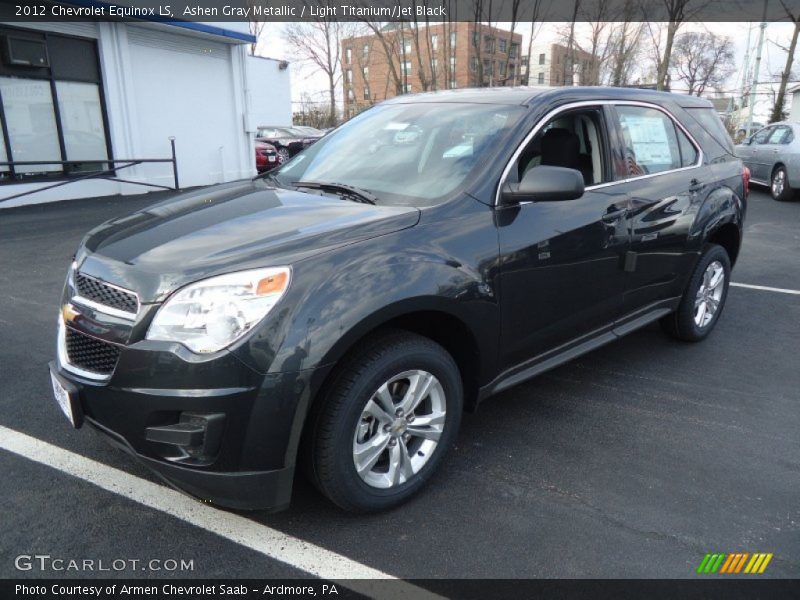 Ashen Gray Metallic / Light Titanium/Jet Black 2012 Chevrolet Equinox LS