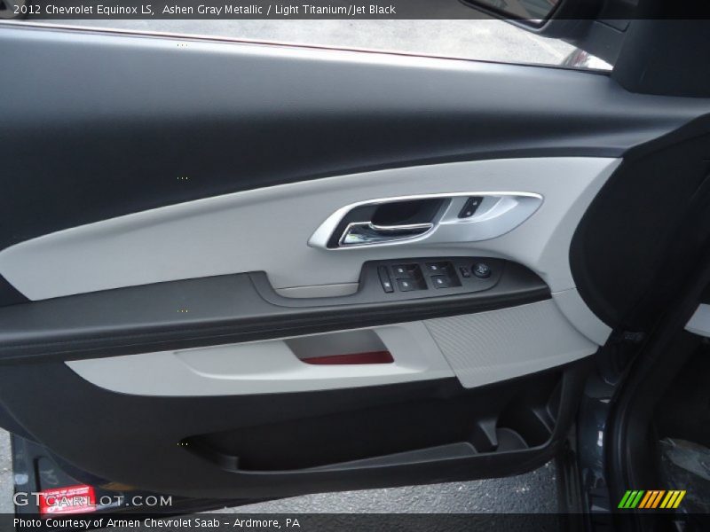 Ashen Gray Metallic / Light Titanium/Jet Black 2012 Chevrolet Equinox LS