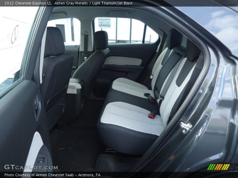 Ashen Gray Metallic / Light Titanium/Jet Black 2012 Chevrolet Equinox LS