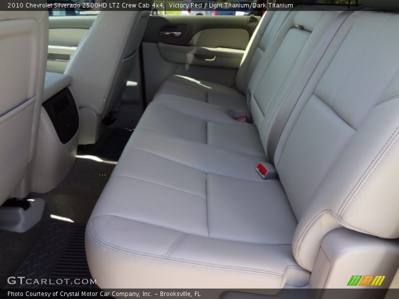 Victory Red / Light Titanium/Dark Titanium 2010 Chevrolet Silverado 2500HD LTZ Crew Cab 4x4