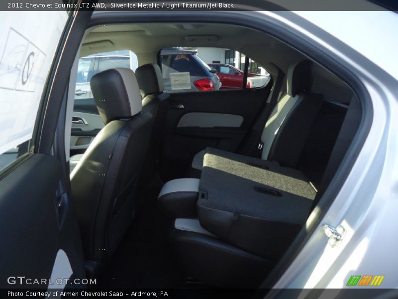 Silver Ice Metallic / Light Titanium/Jet Black 2012 Chevrolet Equinox LTZ AWD