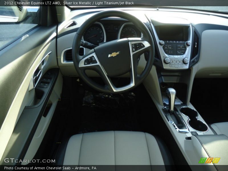 Silver Ice Metallic / Light Titanium/Jet Black 2012 Chevrolet Equinox LTZ AWD
