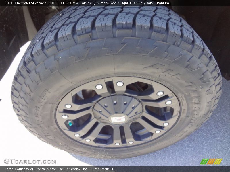 Custom Wheels of 2010 Silverado 2500HD LTZ Crew Cab 4x4