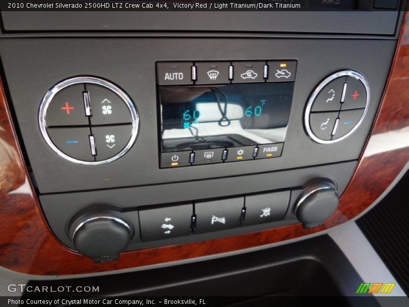 Victory Red / Light Titanium/Dark Titanium 2010 Chevrolet Silverado 2500HD LTZ Crew Cab 4x4
