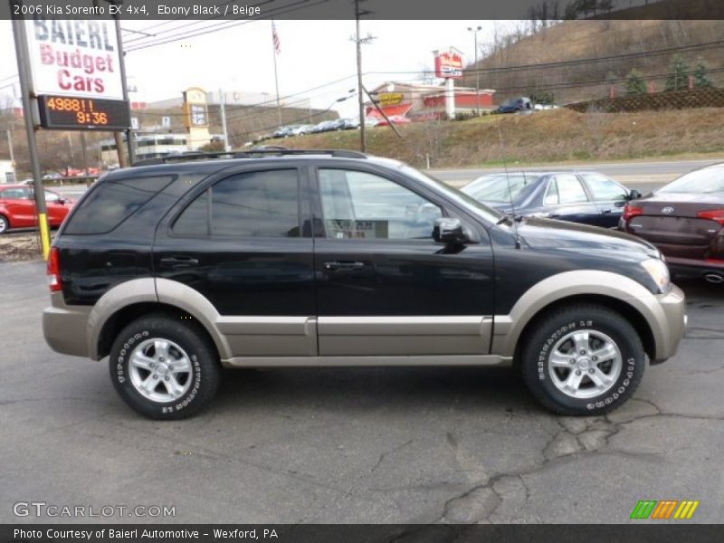 Ebony Black / Beige 2006 Kia Sorento EX 4x4