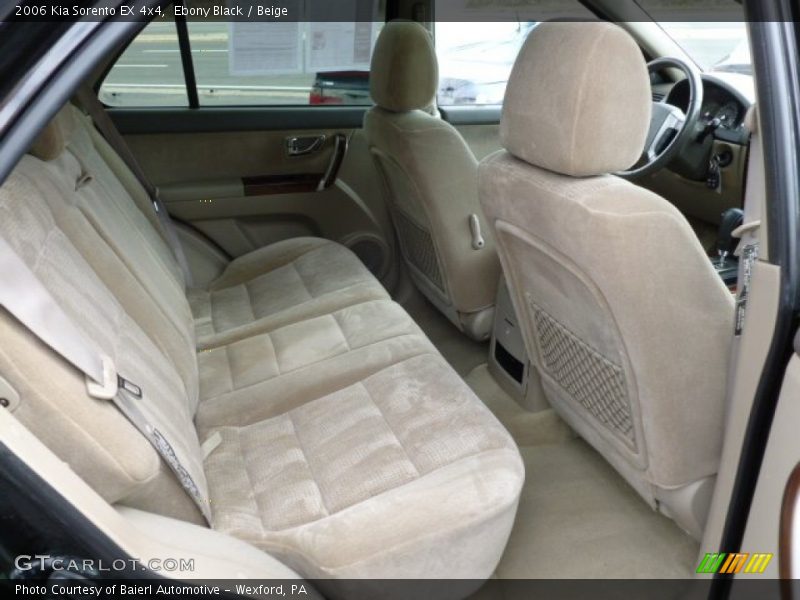 Ebony Black / Beige 2006 Kia Sorento EX 4x4