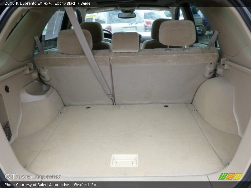 Ebony Black / Beige 2006 Kia Sorento EX 4x4