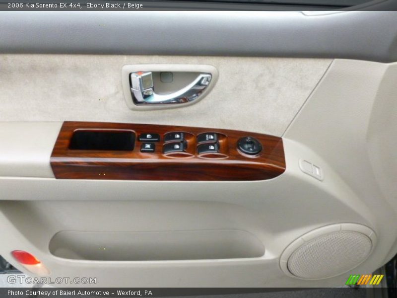 Ebony Black / Beige 2006 Kia Sorento EX 4x4