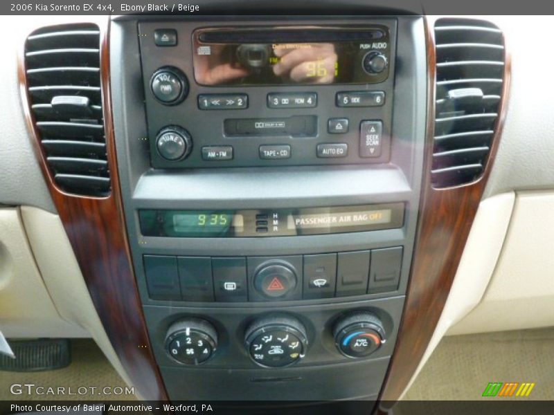 Ebony Black / Beige 2006 Kia Sorento EX 4x4