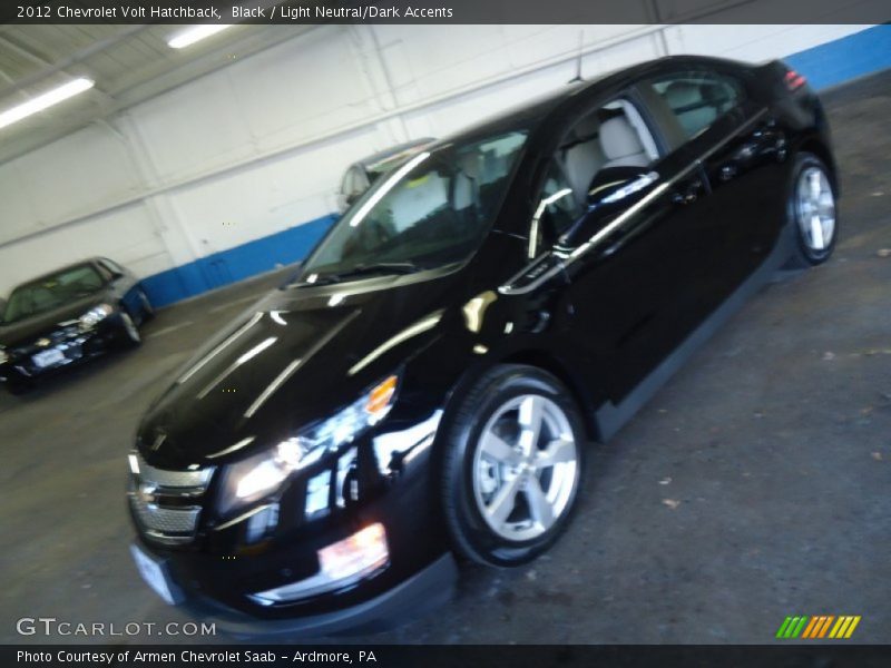 Black / Light Neutral/Dark Accents 2012 Chevrolet Volt Hatchback