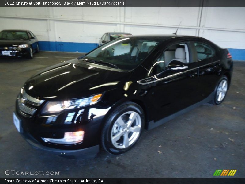Black / Light Neutral/Dark Accents 2012 Chevrolet Volt Hatchback