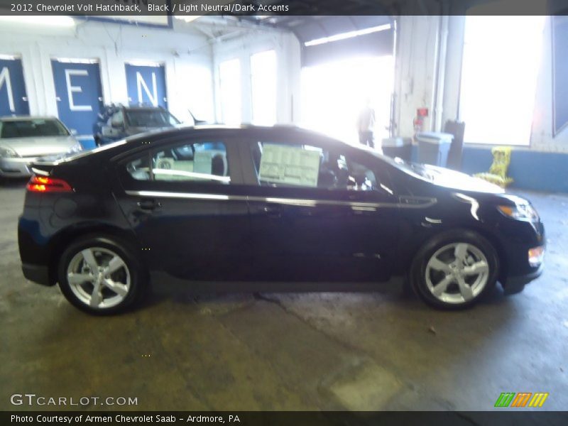 Black / Light Neutral/Dark Accents 2012 Chevrolet Volt Hatchback