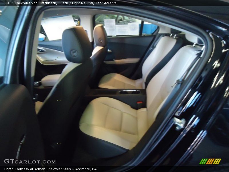 Black / Light Neutral/Dark Accents 2012 Chevrolet Volt Hatchback