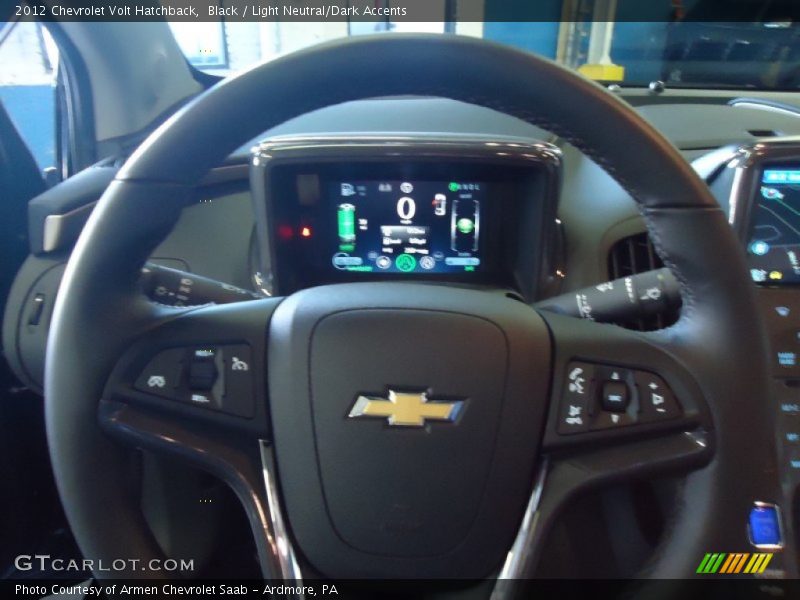 Black / Light Neutral/Dark Accents 2012 Chevrolet Volt Hatchback