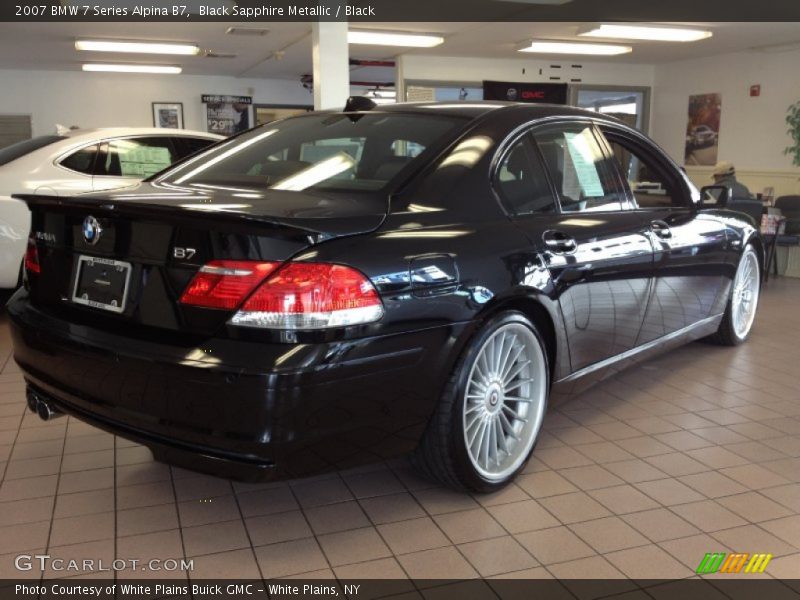 Black Sapphire Metallic / Black 2007 BMW 7 Series Alpina B7