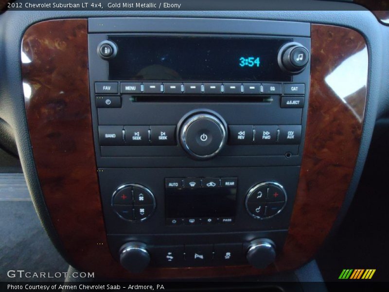 Gold Mist Metallic / Ebony 2012 Chevrolet Suburban LT 4x4