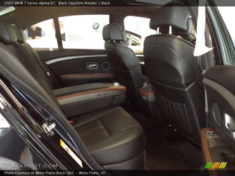 Black Sapphire Metallic / Black 2007 BMW 7 Series Alpina B7
