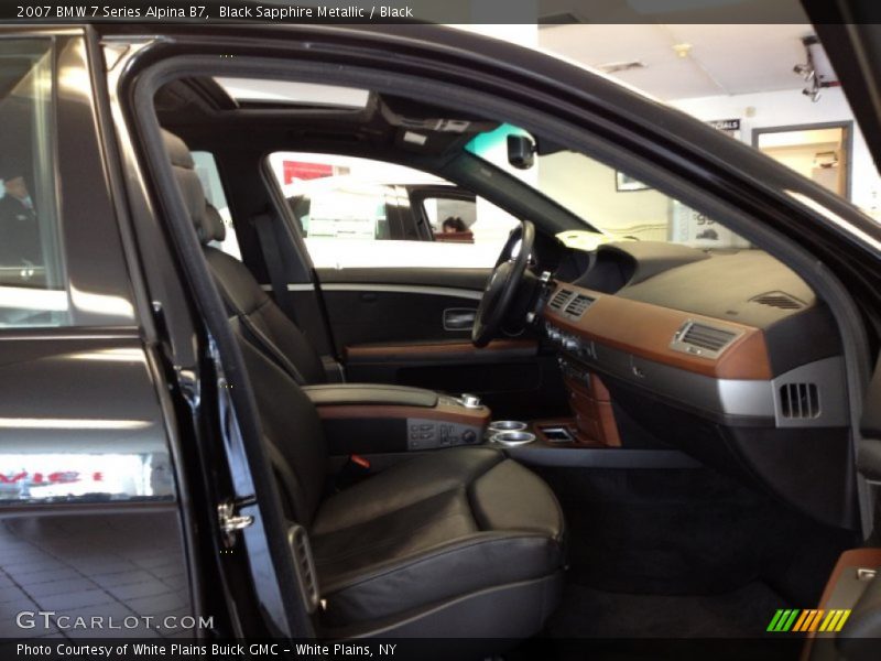 Black Sapphire Metallic / Black 2007 BMW 7 Series Alpina B7