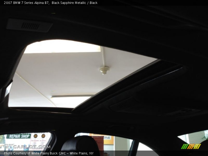 Black Sapphire Metallic / Black 2007 BMW 7 Series Alpina B7