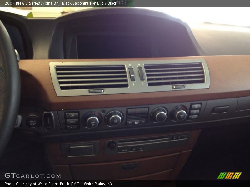 Black Sapphire Metallic / Black 2007 BMW 7 Series Alpina B7