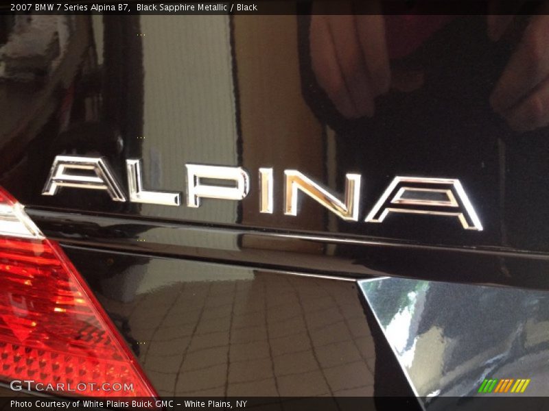  2007 7 Series Alpina B7 Logo
