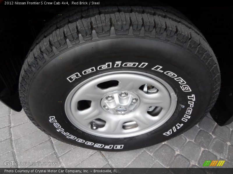 Red Brick / Steel 2012 Nissan Frontier S Crew Cab 4x4