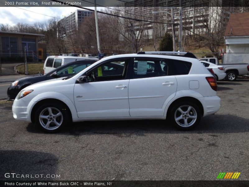 Frost White / Graphite 2003 Pontiac Vibe