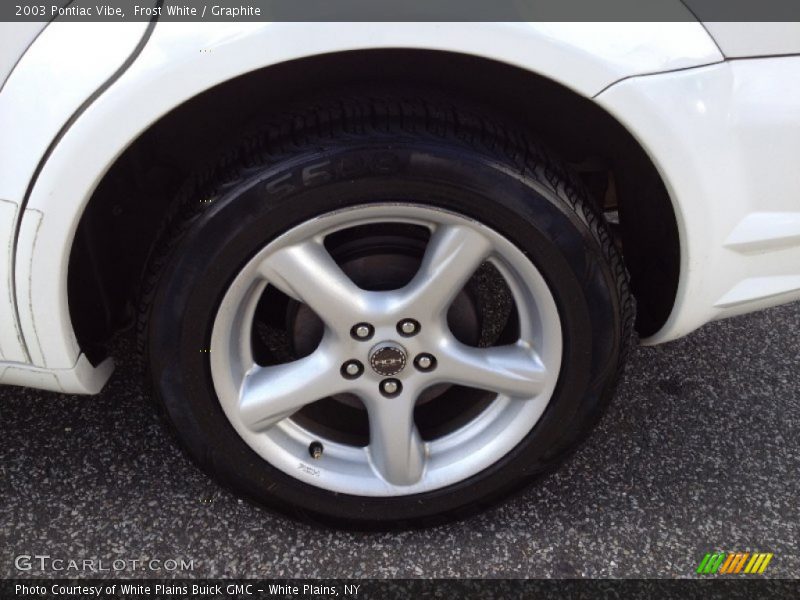 Frost White / Graphite 2003 Pontiac Vibe
