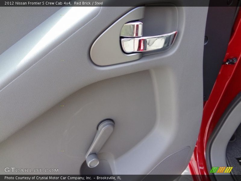 Red Brick / Steel 2012 Nissan Frontier S Crew Cab 4x4