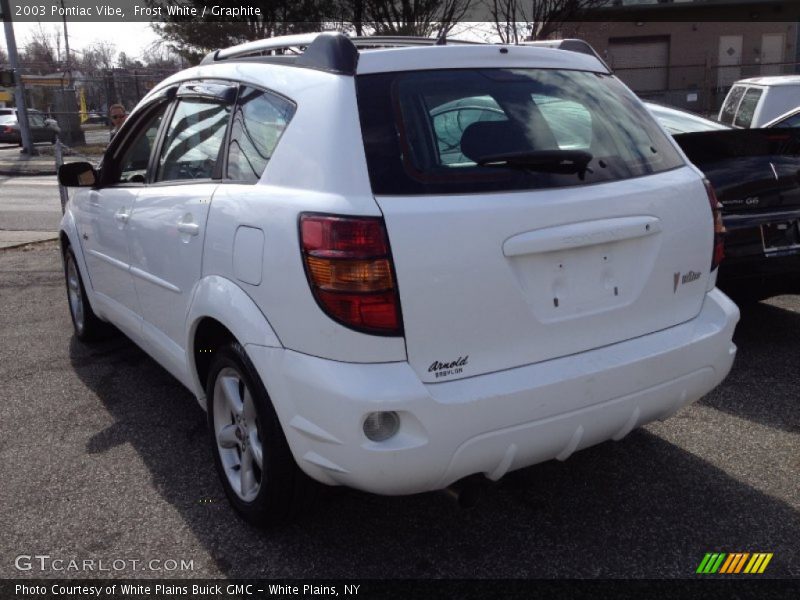Frost White / Graphite 2003 Pontiac Vibe