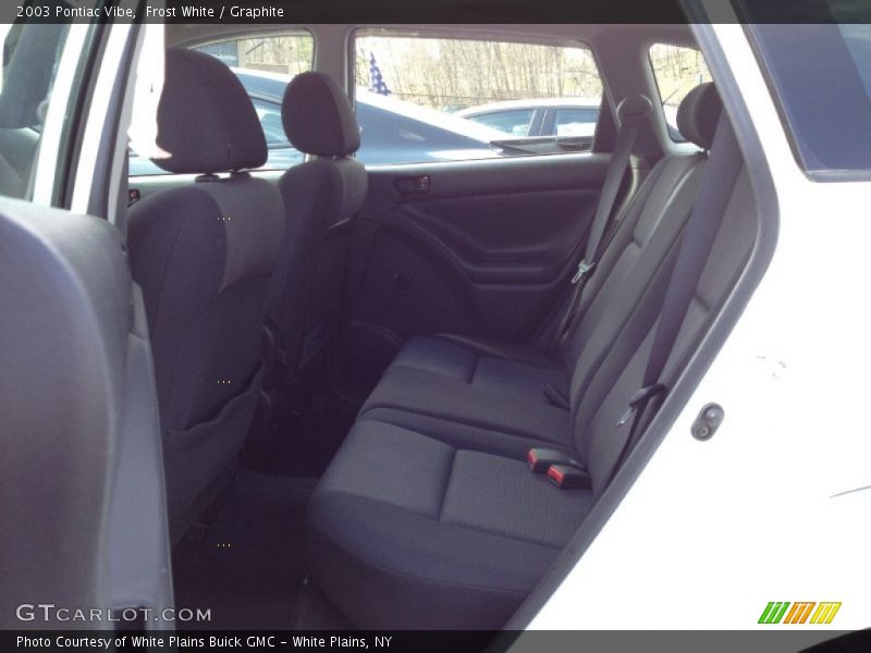Frost White / Graphite 2003 Pontiac Vibe