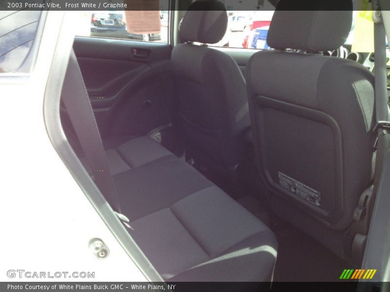 Frost White / Graphite 2003 Pontiac Vibe