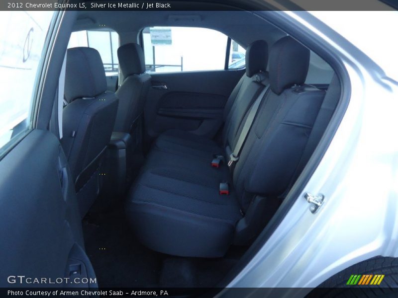 Silver Ice Metallic / Jet Black 2012 Chevrolet Equinox LS