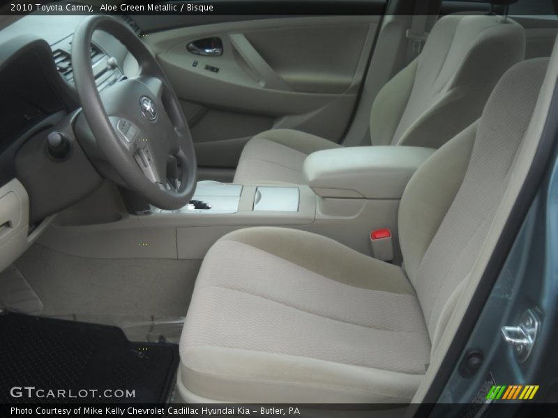 Aloe Green Metallic / Bisque 2010 Toyota Camry