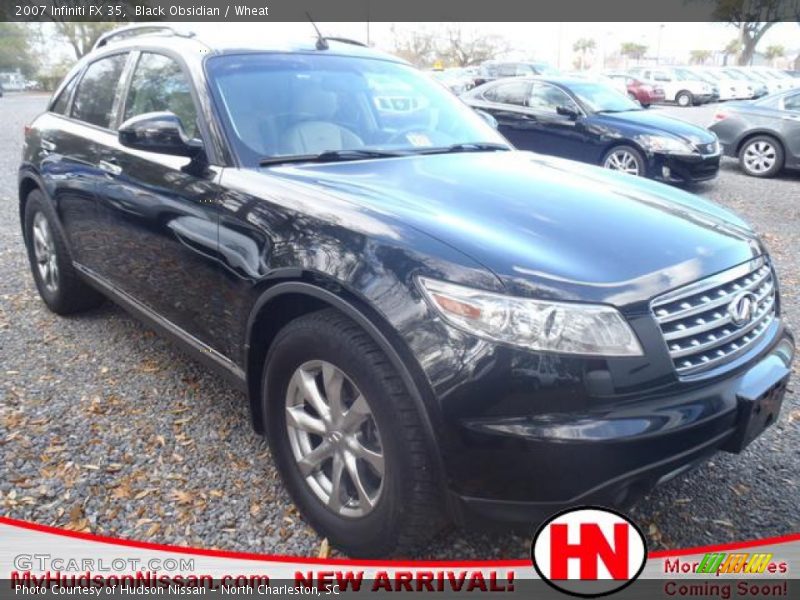 Black Obsidian / Wheat 2007 Infiniti FX 35