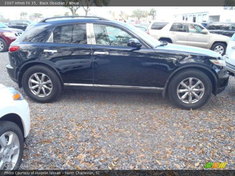 Black Obsidian / Wheat 2007 Infiniti FX 35