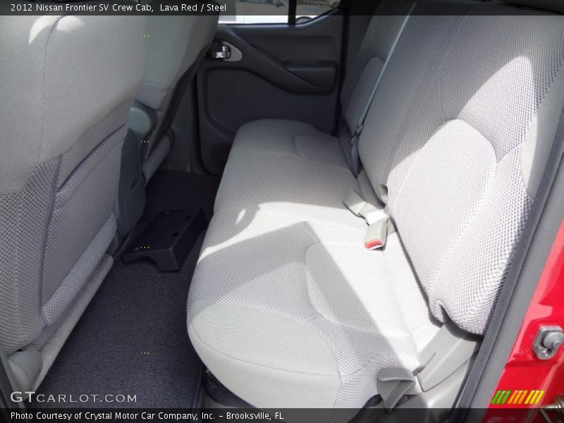 Lava Red / Steel 2012 Nissan Frontier SV Crew Cab